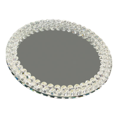 Lazy Susan Mirrored Spinning Tray