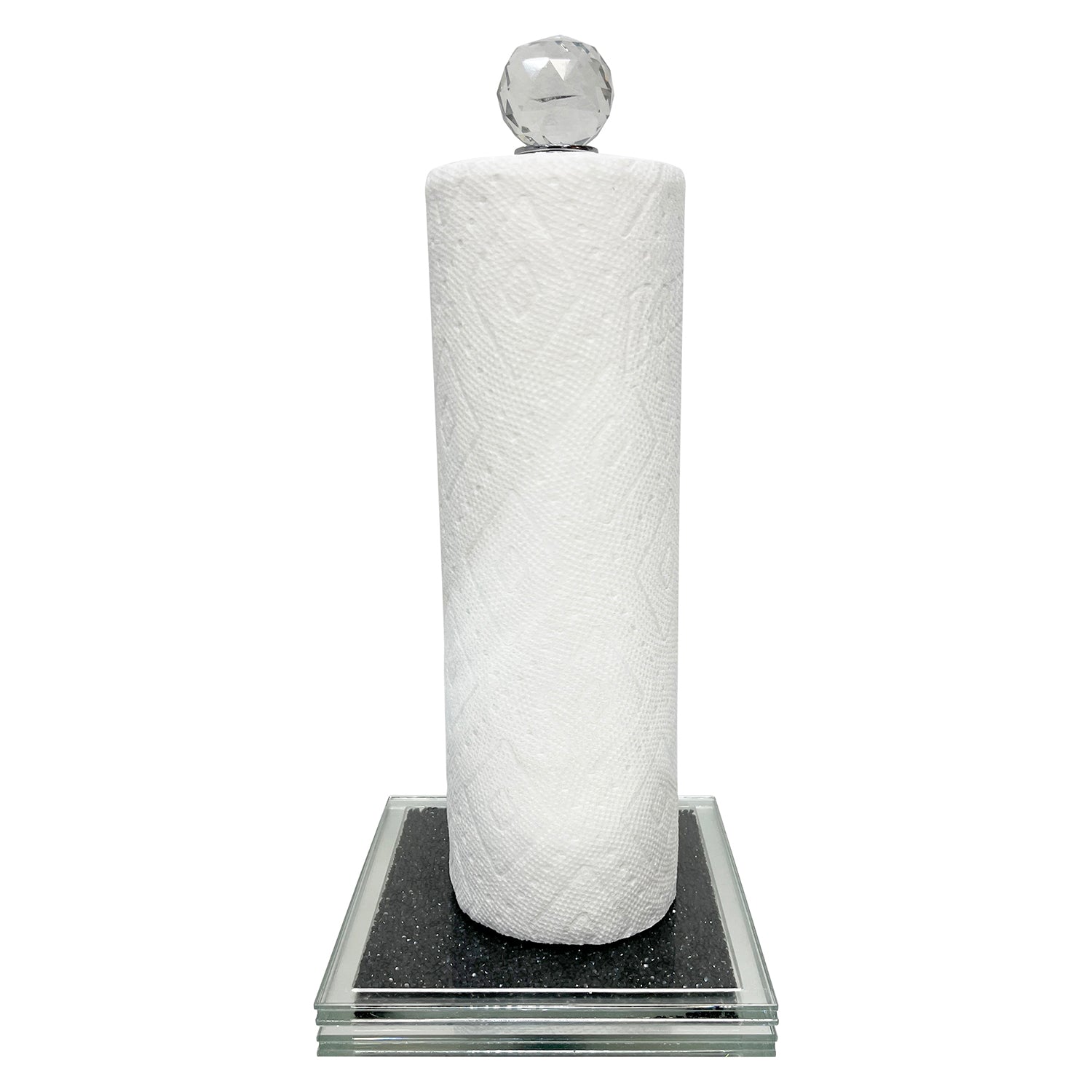 Countertop Napkin Holder Crushed Diamond Toilet Paper Towel Roll